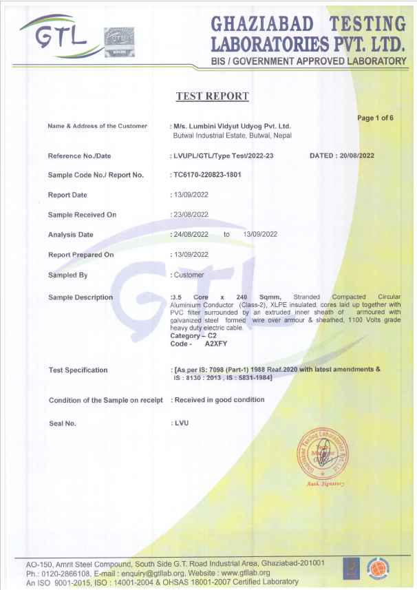 GHAZIABAD - POWER CABLES